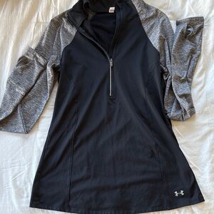 Under Armour Black and Gray ColdGear Jacket